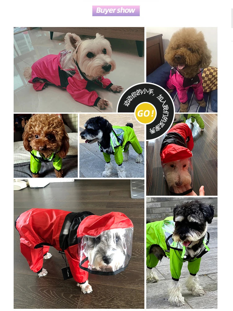 PupShield Dog Raincoat