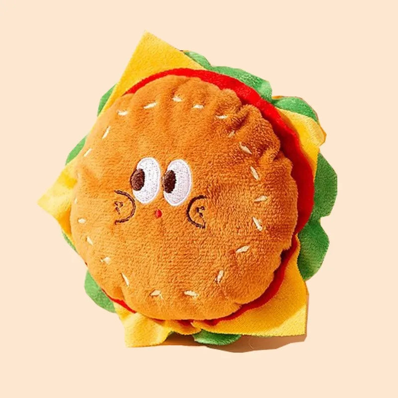 Burger & Fries Pet Leash Vest