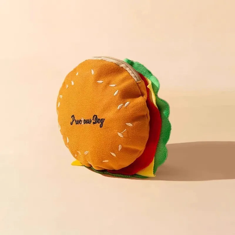 Burger & Fries Pet Leash Vest