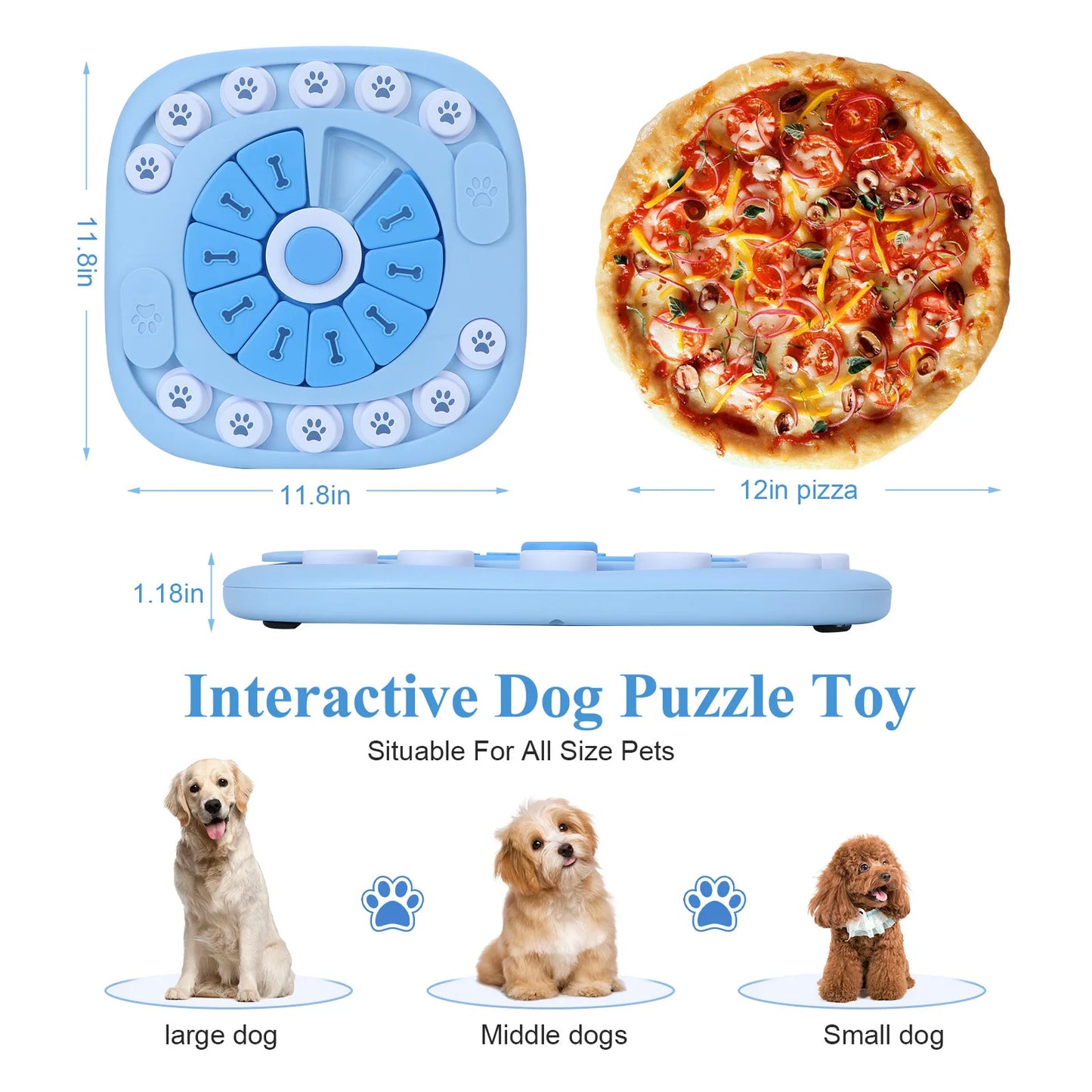 Dog Puzzle Feeder Toy