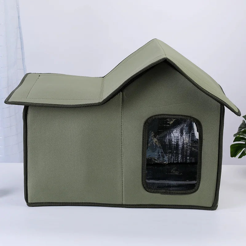 Weatherproof Cat & Dog Cabin