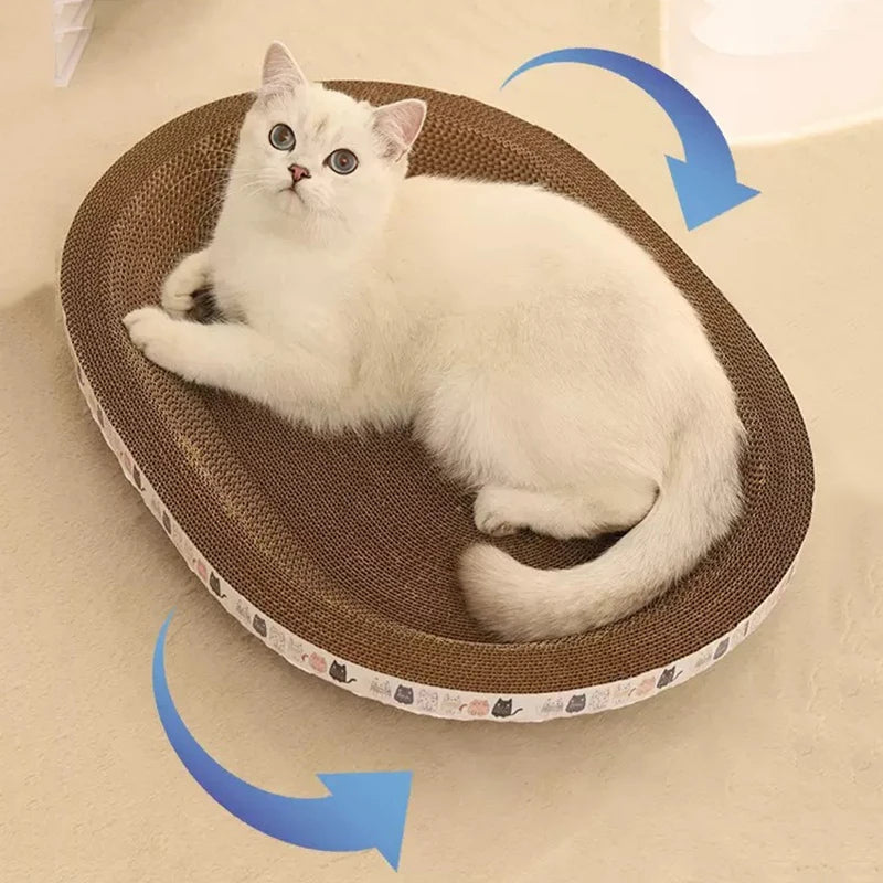 Cat Bed & Scratcher Combo