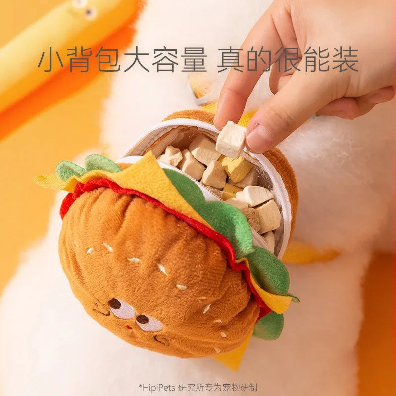 Burger & Fries Pet Leash Vest