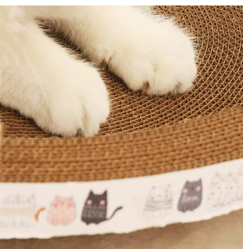 Cat Bed & Scratcher Combo