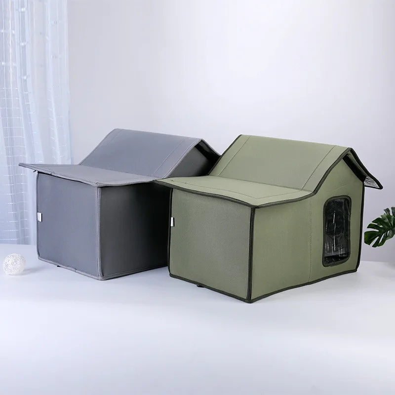 Weatherproof Cat & Dog Cabin