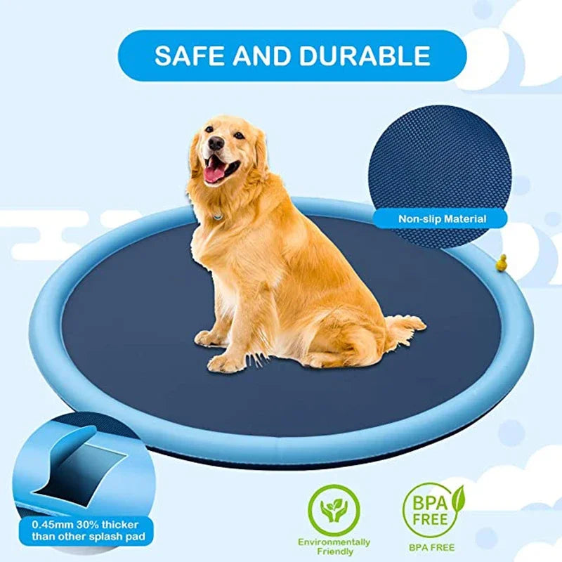 Dog Splash Pad & Sprinkler Pool
