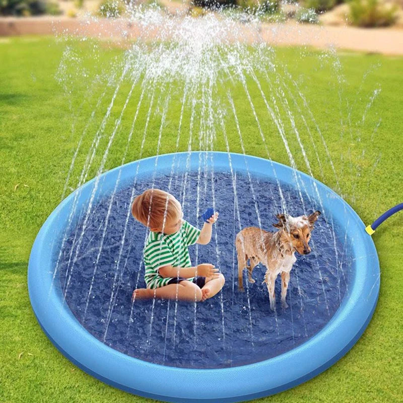 Dog Splash Pad & Sprinkler Pool