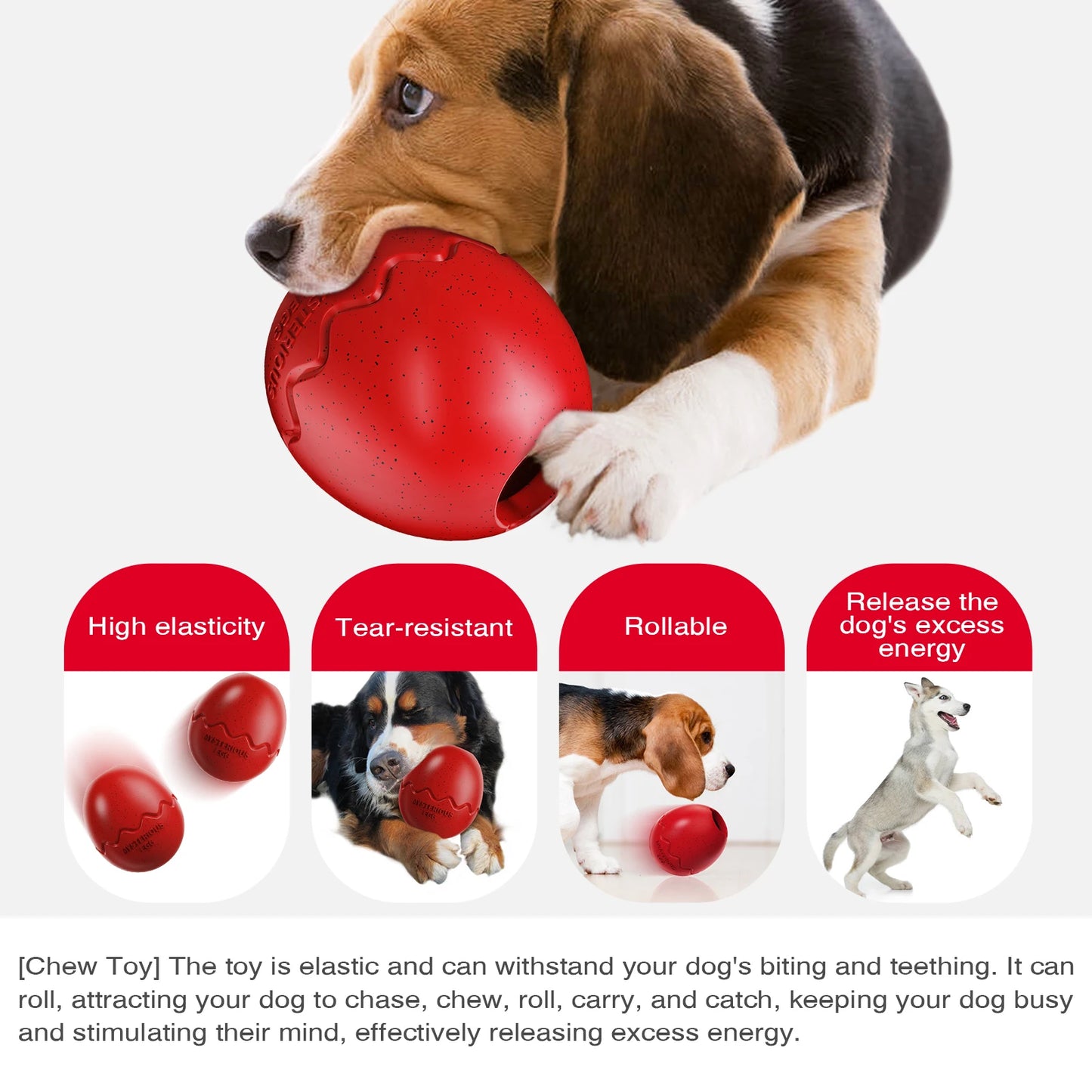 Anxiety-Relief Chew Toy for Dogs