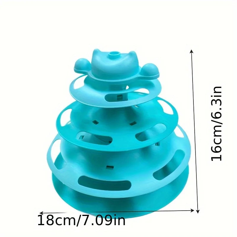 Multi-Level Cat Play Tower
