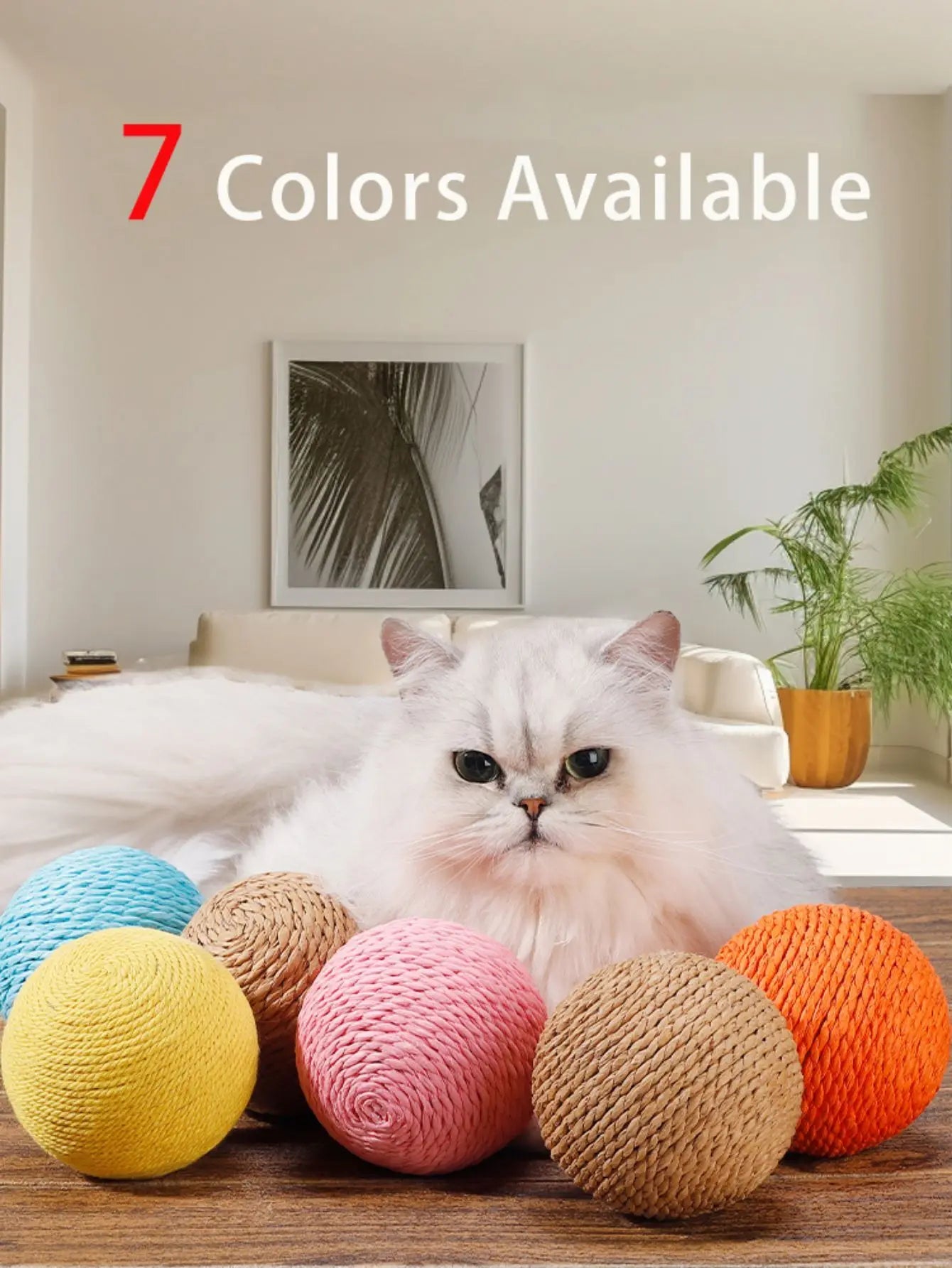 Cat Chew & Scratch Ball