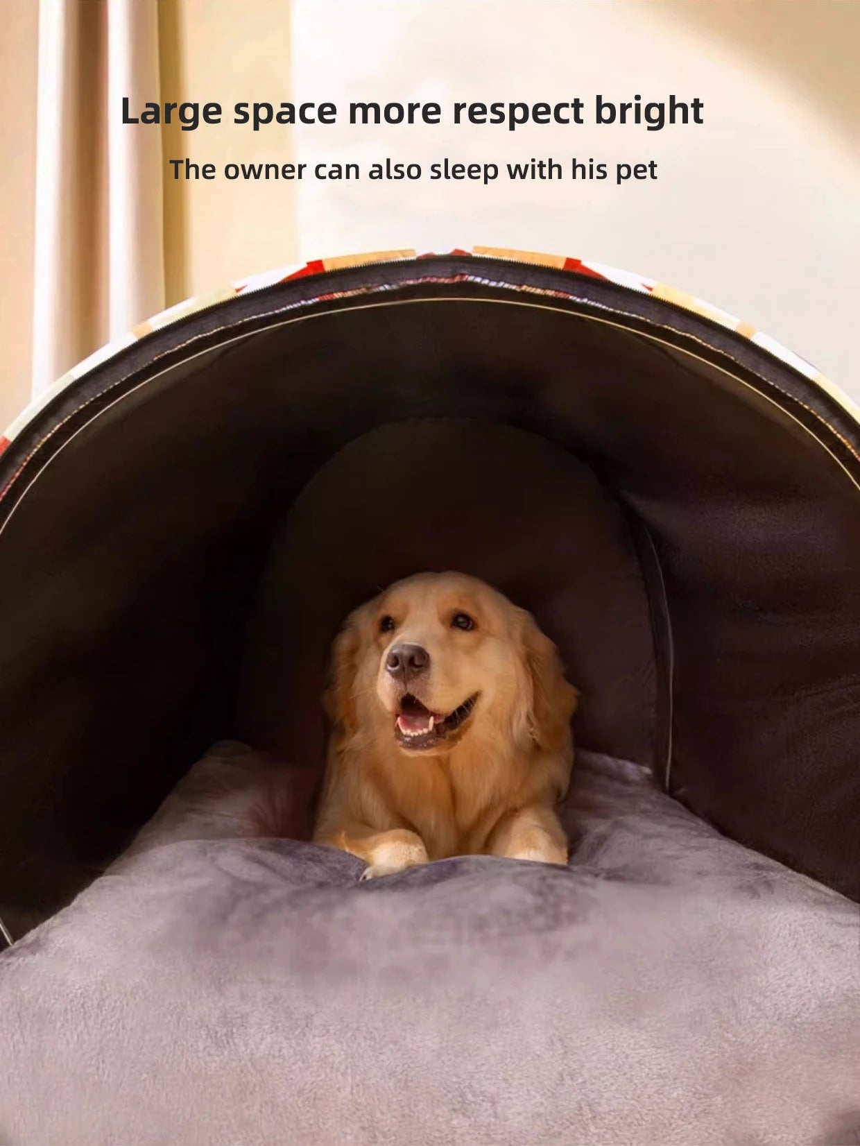 Cozy All-Season Large Dog Kennel