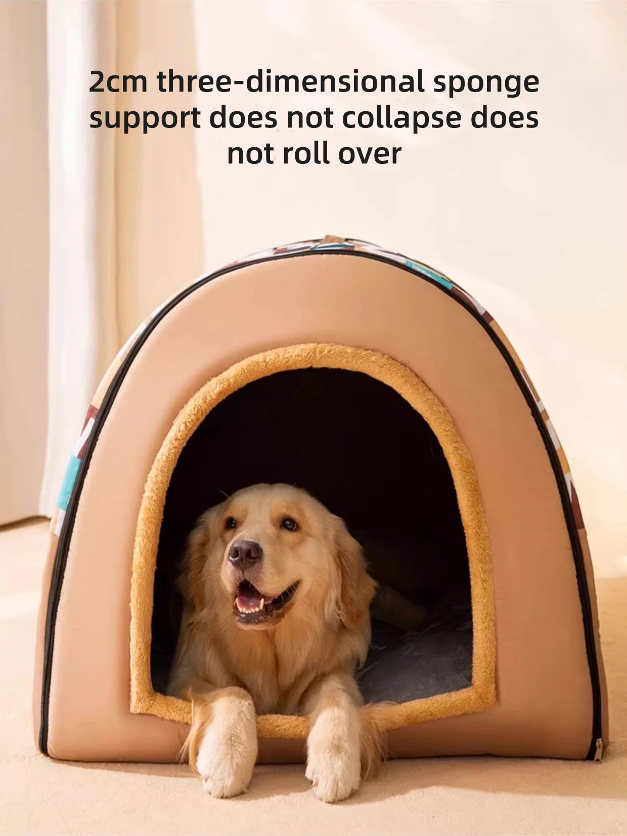 Cozy All-Season Large Dog Kennel