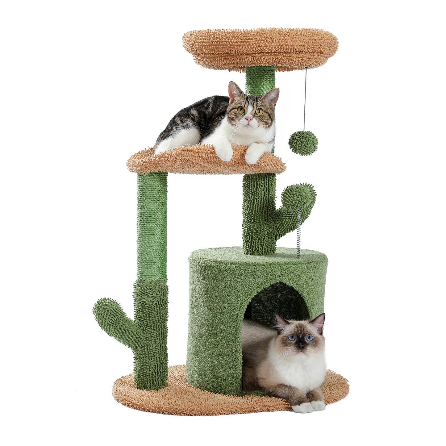 Festive Cactus Cat Tree