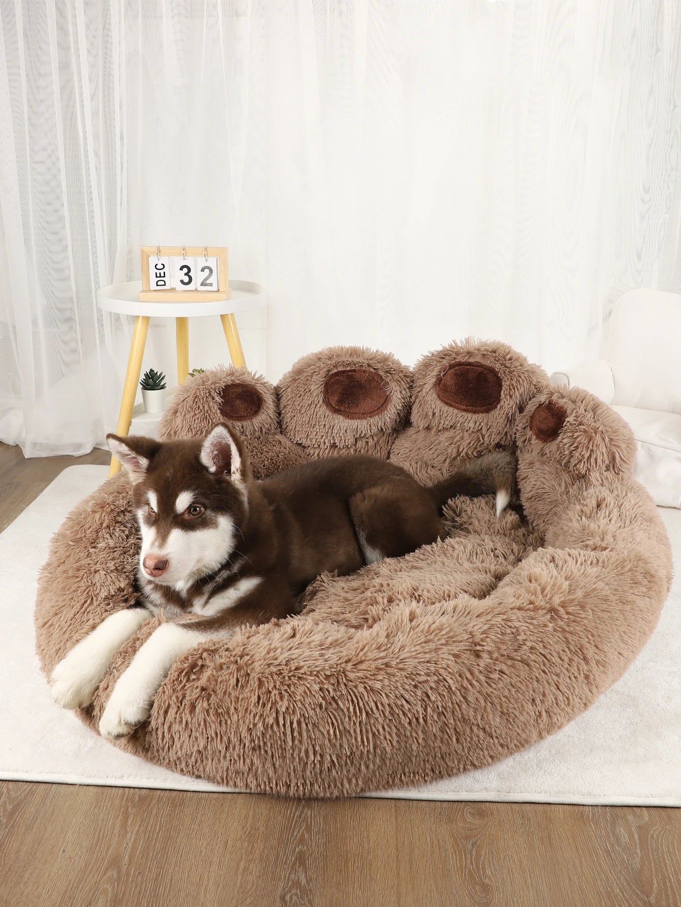 Ultra-Soft Fluffy Dog Bed