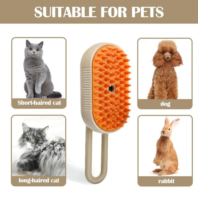 Electric Spray Pet Comb for Cats and Dogs