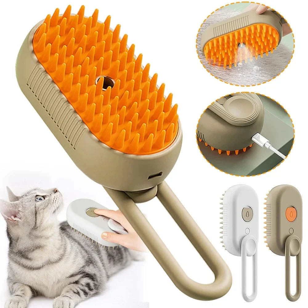 Electric Spray Pet Comb for Cats and Dogs