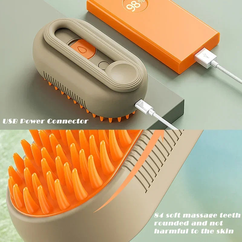 Electric Spray Pet Comb for Cats and Dogs