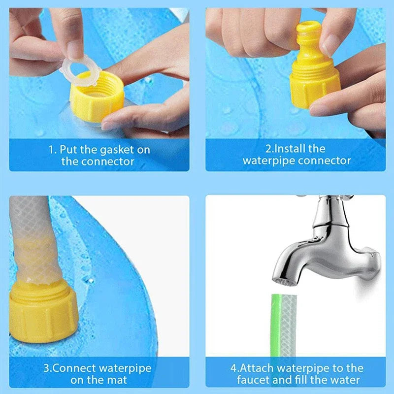 Dog Splash Pad & Sprinkler Pool
