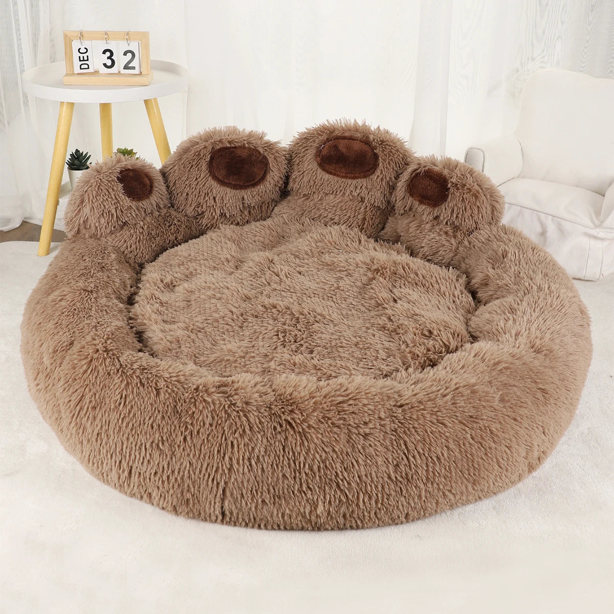 Ultra-Soft Fluffy Dog Bed