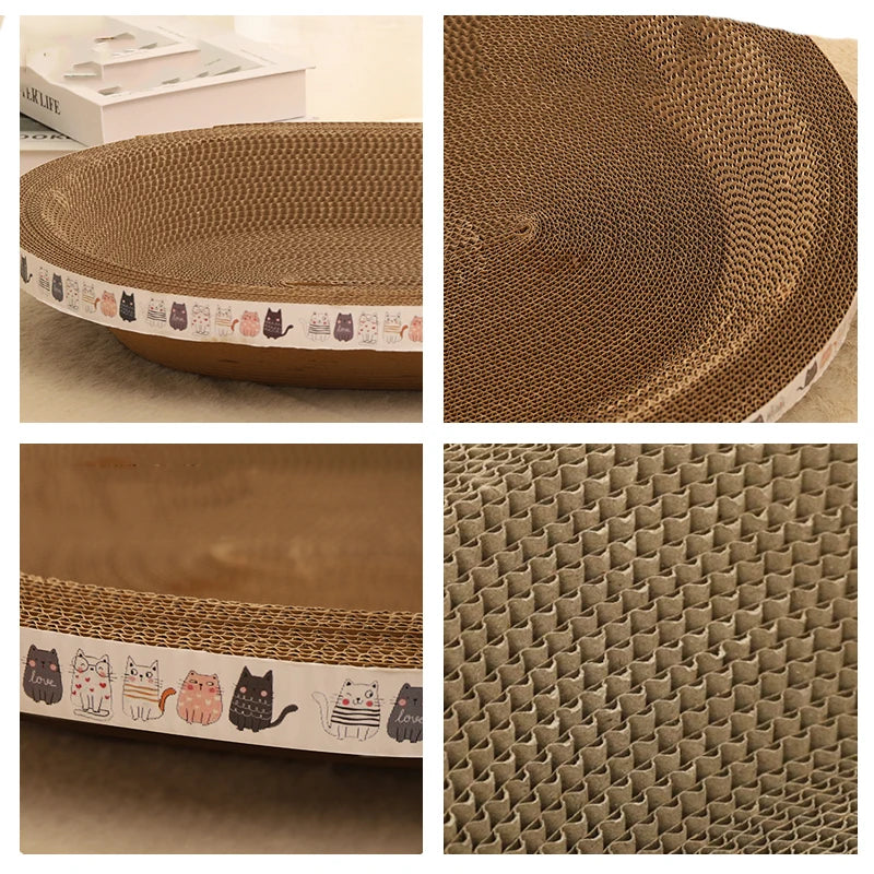 Cat Bed & Scratcher Combo