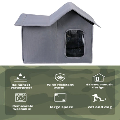 Weatherproof Cat & Dog Cabin