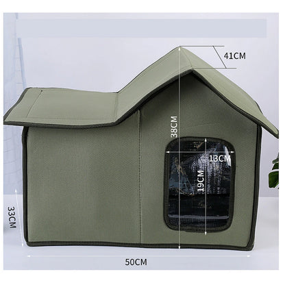 Weatherproof Cat & Dog Cabin