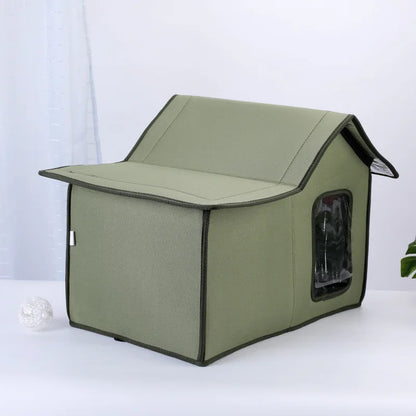 Weatherproof Cat & Dog Cabin