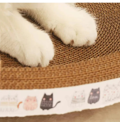 Cat Bed & Scratcher Combo