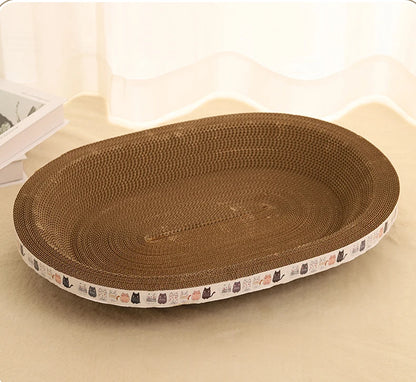 Cat Bed & Scratcher Combo