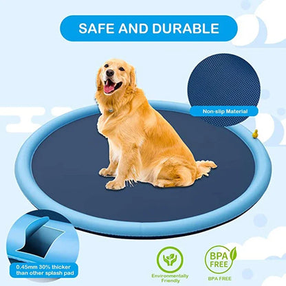 Dog Splash Pad & Sprinkler Pool