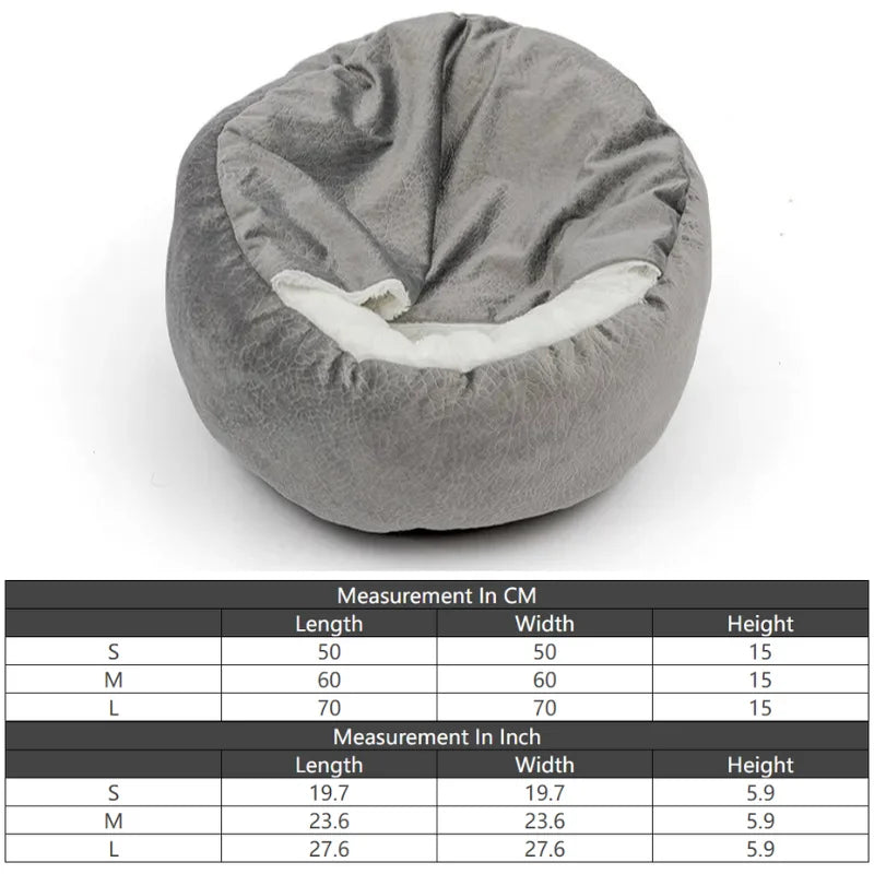 Orthopedic Dog Bed with Hooded Blanket