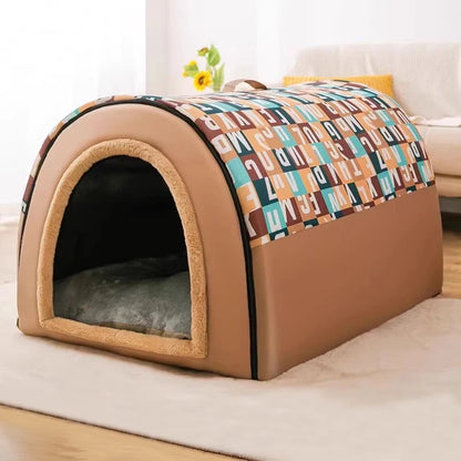 Cozy All-Season Large Dog Kennel