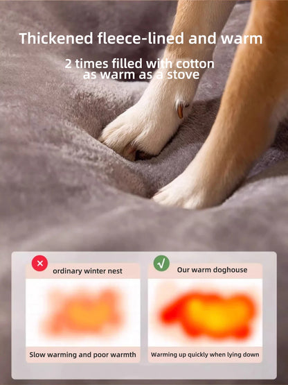 Cozy All-Season Large Dog Kennel