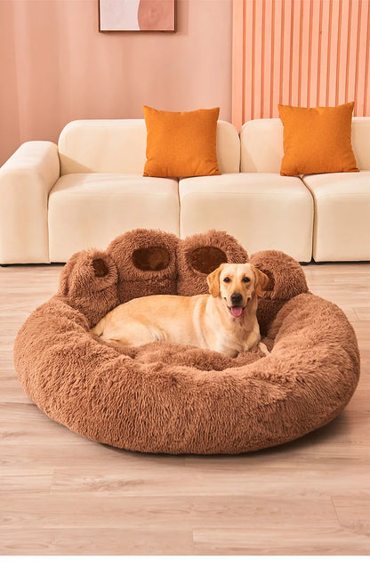 Plush Fluffy Dog Cat Bed