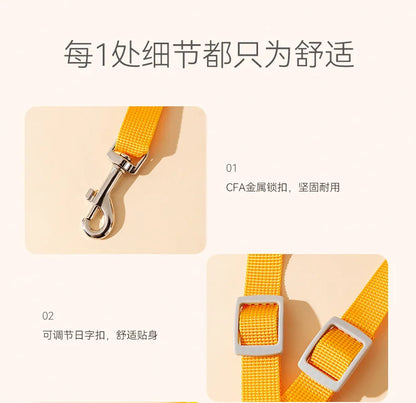 Burger & Fries Pet Leash Vest