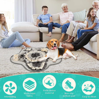 Puzzle Sniff Mat for Dogs & Puppies