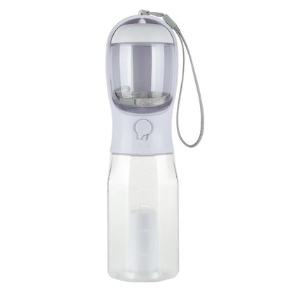 Portable Dog Water Bottle with Poop Bag