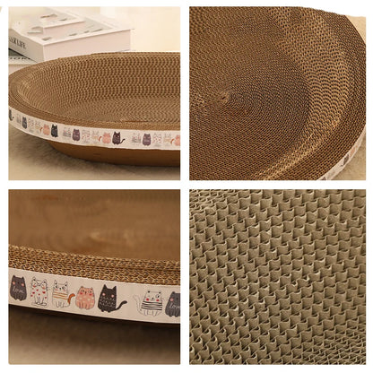 Cat Bed & Scratcher Combo